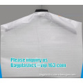 Low density Garment Dust Cover EPE bags for protective, EPE bag for packing garment, laundry bag with EPE film